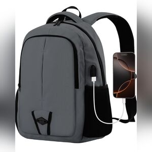 With built in USB charger outside and built in chargZecti Travel Laptop Backpack